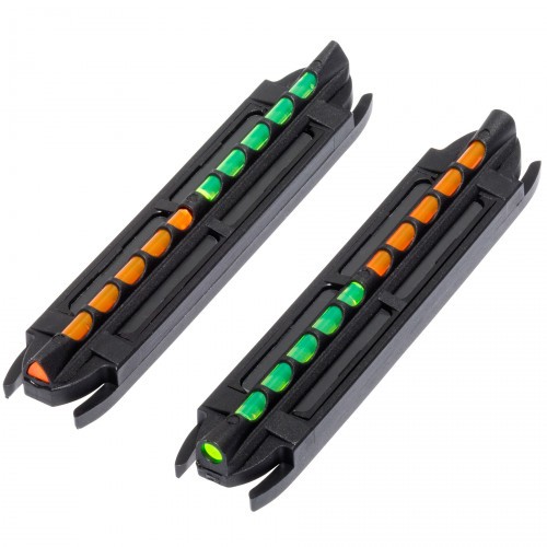 Мушка магнитная HiViz TO200 2 в 1 на вентилируемую планку 4.2 - 6.7 мм Зеленый / Красный