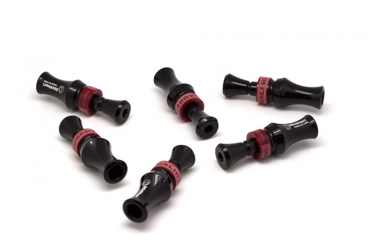 Манок духовой на утку акриловый Стикхант Stickhunt Art Calls Adrenaline 2 Black двухлепестковый черный