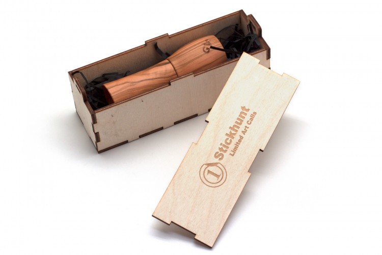 Манок духовой на утку свиязь Stickhunt ArtCalls G.V оливковое дерево