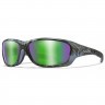 Очки баллистические стрелковые Wiley X Gravity CCGRA12 Polarized Зеленые 13%