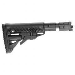 Приклад телескопический Fab Defense SBT-V58 FK для SA VZ. 58 c амортизатором Чёрный