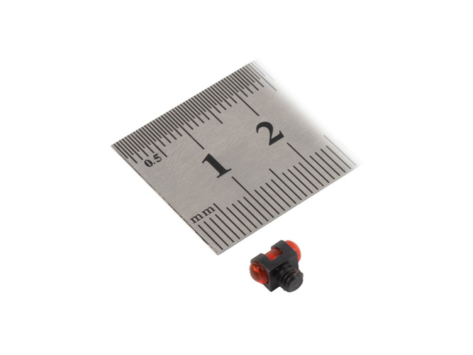 Мушка оптоволоконная Nimar 600.0004.3.5 D=3 мм Резьба 3.5 мм Красный