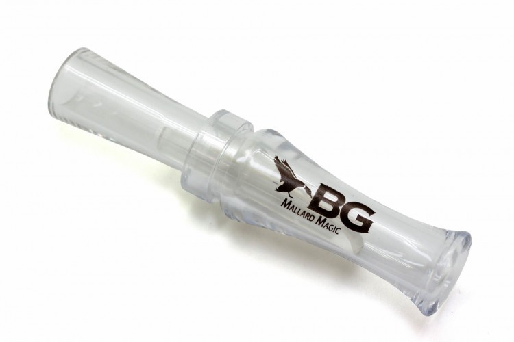 Манок духовой на утку крякву Buck Gardner Mallard Magic Cajun Style MM-C Прозрачный