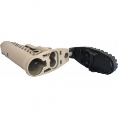 Приклад телескопический Fab Defense M4-AK P SB для АК-47 / АК-74 с амортизатором Койот