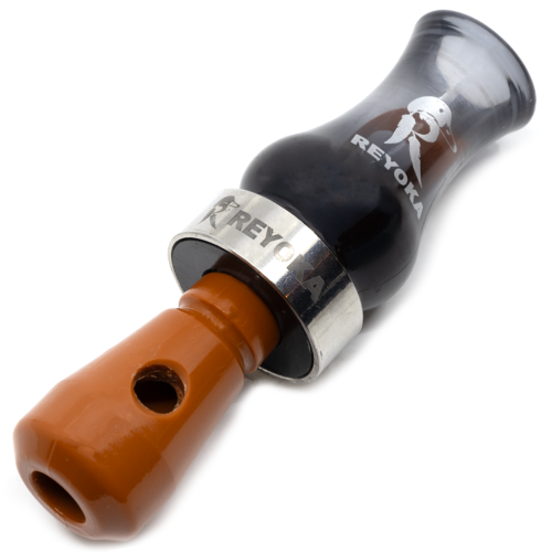 Манок духовой 2 в 1 (уточка чирок и шилохвость) Reyoka Camurcun Дымчатый / Оранжевый