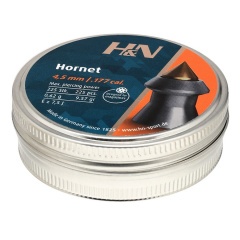 Пульки для пневматики HN Hornet Остроконечные 4.5 мм 0.57 г (225 шт)