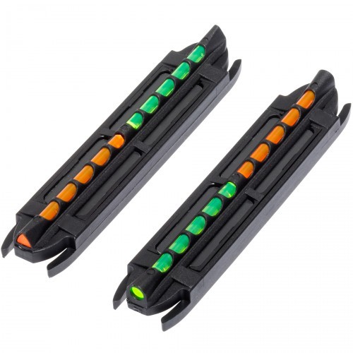 Мушка магнитная HiViz TO300 2 в 1 на вентилируемую планку 5.5 - 8.3 мм Зеленый / Красный