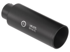 Пламегаситель-дожигатель Вектор-7.62 VR-DTL для 7.62 калибра | Резьба М14х1L Сталь