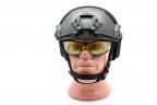 Шлем-каска Helmet PMX-FH Чёрный