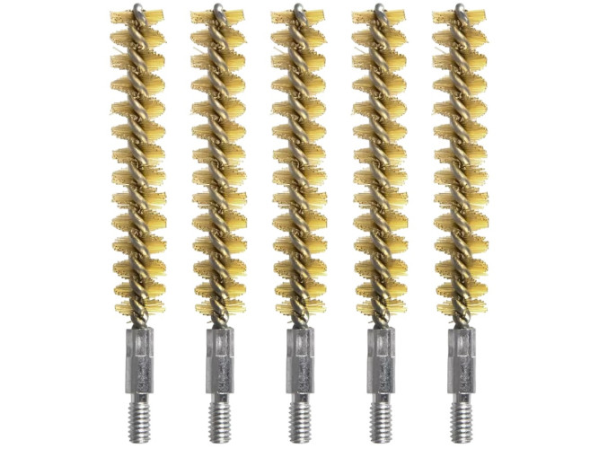 Ерш щетинный для чистки оружия ShotTime ST-BP-7.62-5-B для .30 калибра Папа 8/32 Пластик 5 шт