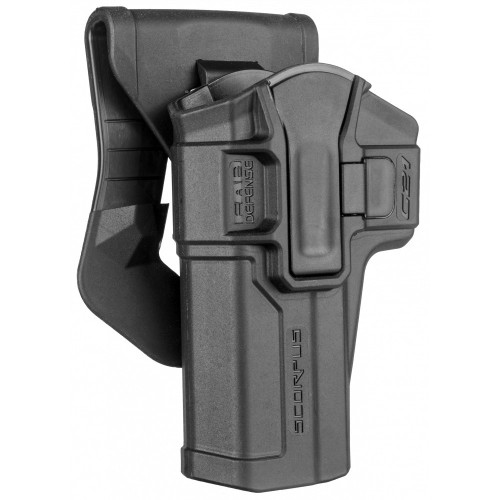 Кобура поворотная Fab Defense M1 G-21 S LH SC-G21SLHB для Glock 9 (.45) мм Чёрный