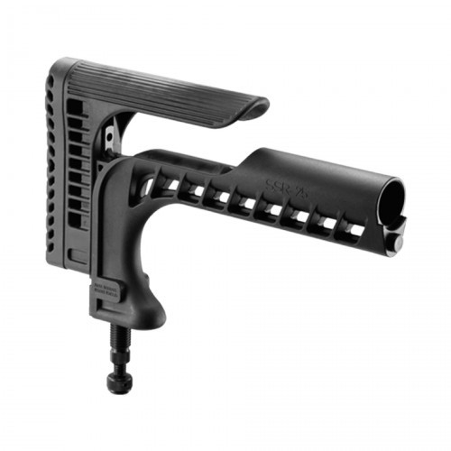 Приклад нетелескопический Fab Defense SSR-25 для M16 / AR-15 / SR-25 с упором для щеки Чёрный