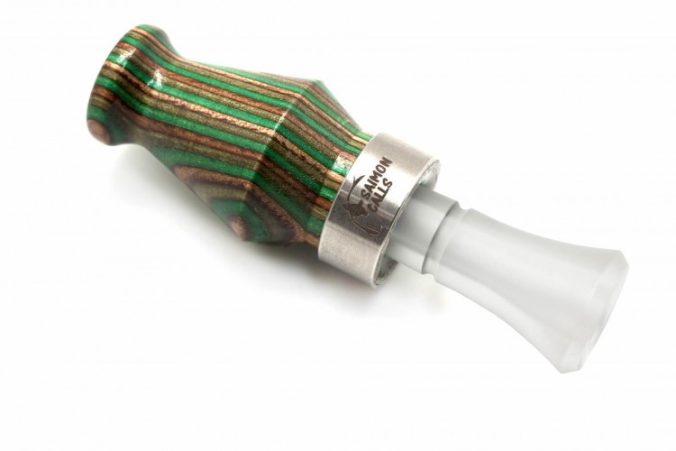 Манок духовой на утку крякву Saimon Calls однолепестковый стабилизированное дерево