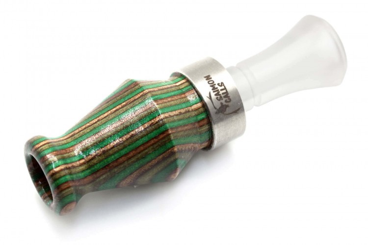 Манок духовой на утку крякву Saimon Calls однолепестковый стабилизированное дерево