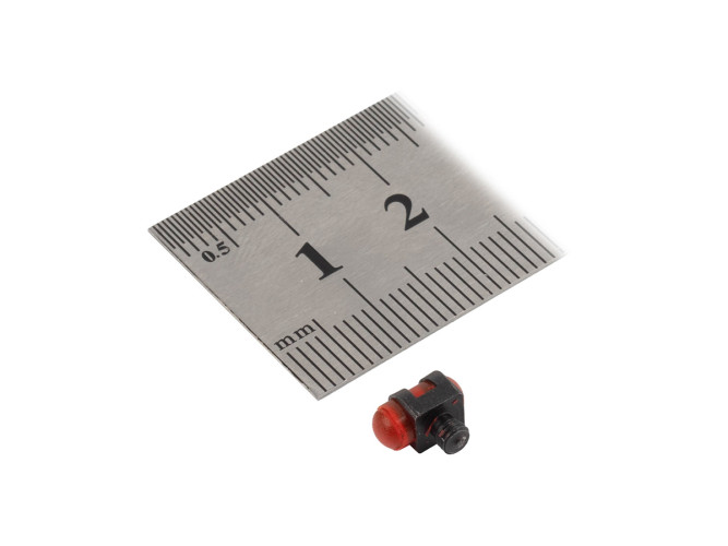 Мушка оптоволоконная Nimar 600.0001.3 D=3.5 мм Резьба 3 мм Красный