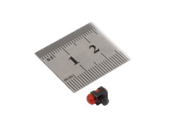 Мушка оптоволоконная Nimar 600.0001.3 D=3.5 мм Резьба 3 мм Красный