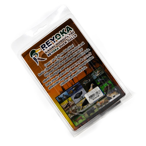 Манок духовой 2 в 1 (уточка чирок и шилохвость) Reyoka Camurcun Белый / Зелёный